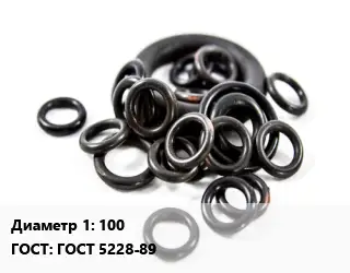 Кольцо РТИ 100 ГОСТ: ГОСТ 5228-89